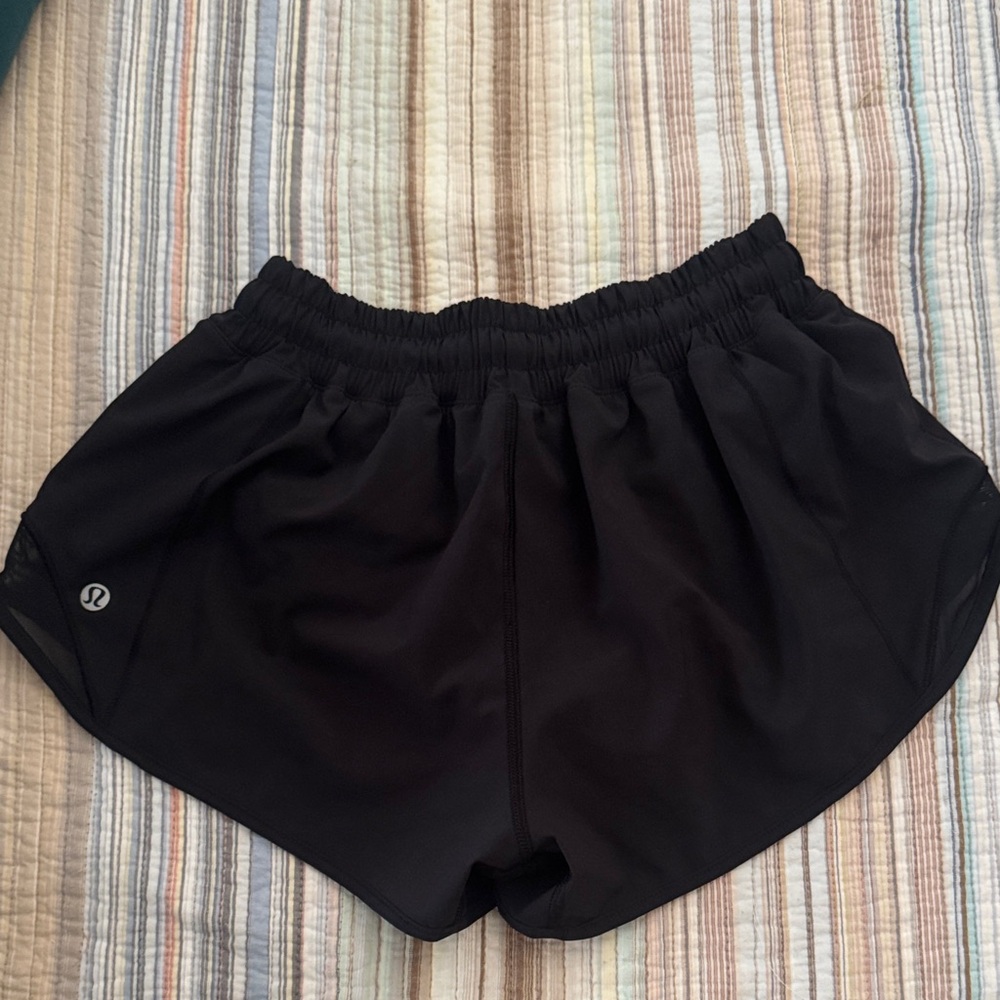 lululemon athletica Women's Classic Black Athletic Shorts